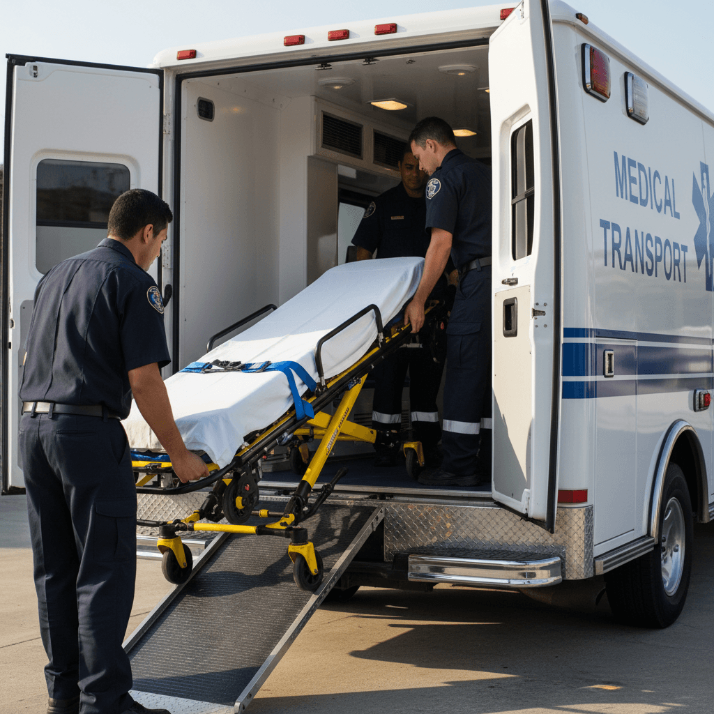 Basic life support patient transfer